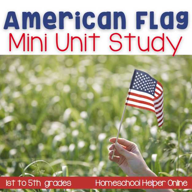 American Flag Mini Unit Study