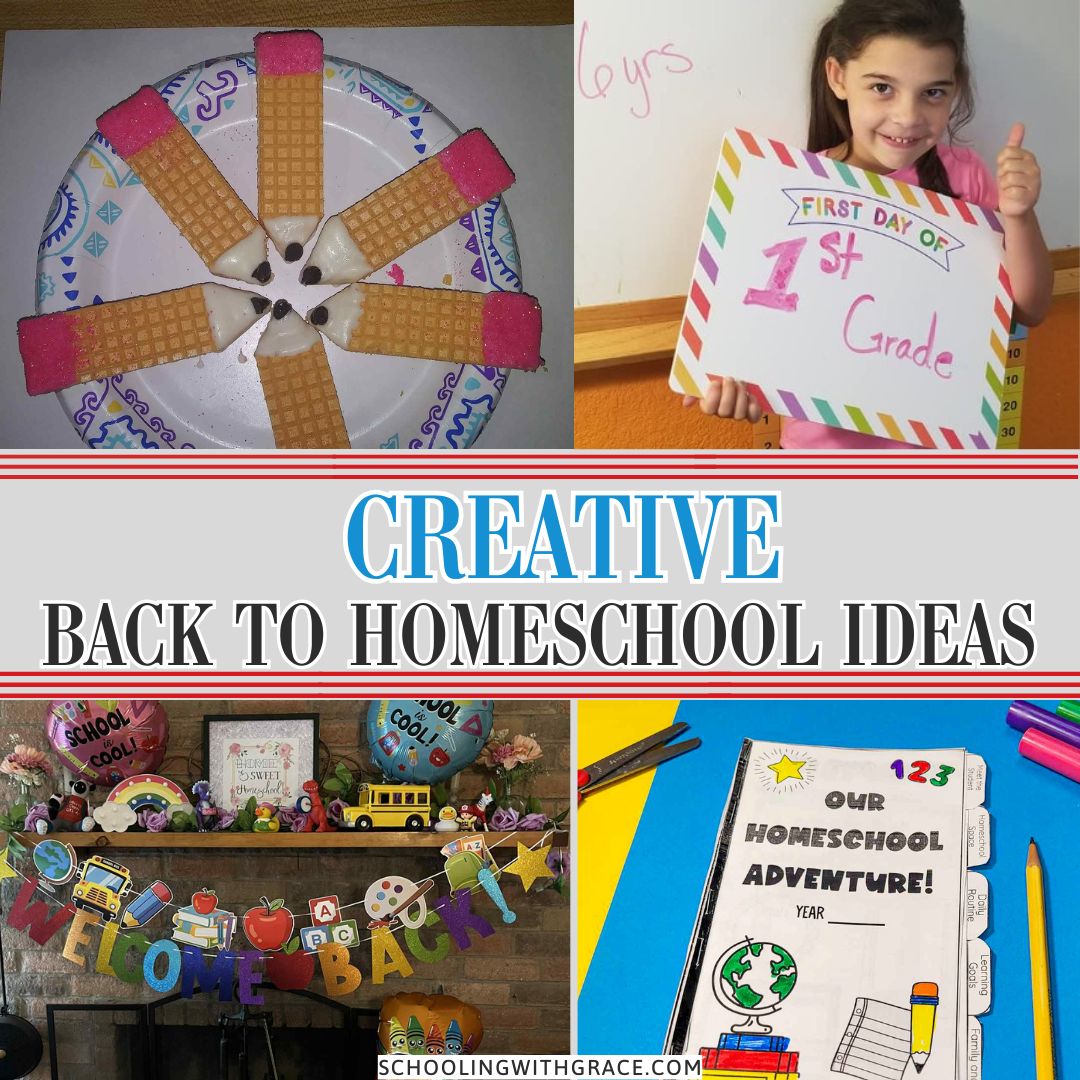 Creative Back to Homeschool Ideas